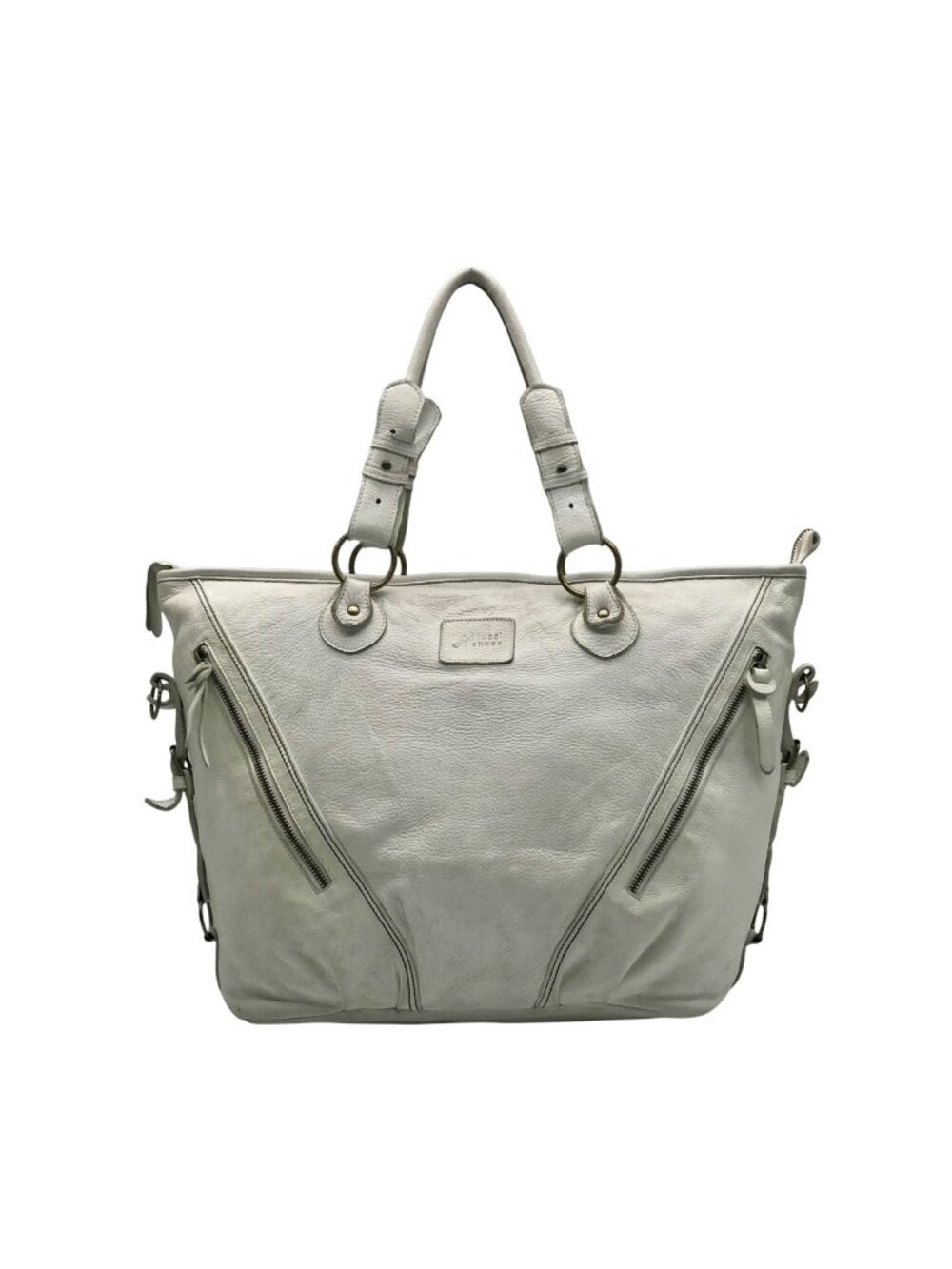 Luggi Shoes Off White Slouchy Tote